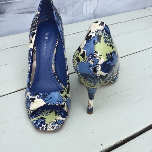 BCBG Multi Color Heels - Picture 3 of 5